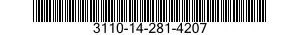 3110-14-281-4207  3110142814207 142814207
