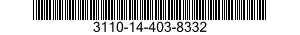 3110-14-403-8332 BEARING,BALL AND ROLLER,RADIAL AND THRUST 3110144038332 144038332