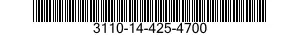 3110-14-425-4700 BEARING,BALL,ANNULAR 3110144254700 144254700