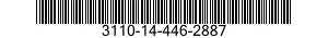 3110-14-446-2887 BEARING,BALL,ANNULAR 3110144462887 144462887