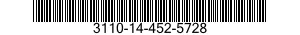 3110-14-452-5728 CAM FOLLOWER,NEEDLE BEARING 3110144525728 144525728