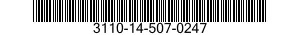 3110-14-507-0247 BEARING,BALL,THRUST 3110145070247 145070247