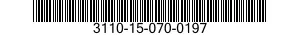 3110-15-070-0197 BEARING,BALL,THRUST 3110150700197 150700197