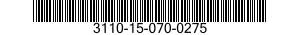 3110-15-070-0275 BEARING,BALL,THRUST 3110150700275 150700275