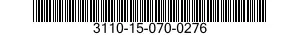 3110-15-070-0276 BEARING,BALL,THRUST 3110150700276 150700276
