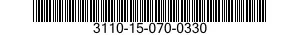 3110-15-070-0330 BEARING,BALL,THRUST 3110150700330 150700330