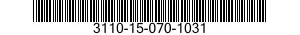 3110-15-070-1031 BEARING,BALL,THRUST 3110150701031 150701031