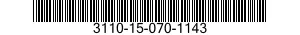 3110-15-070-1143 BEARING,BALL,ANNULAR 3110150701143 150701143