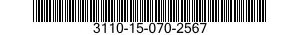 3110-15-070-2567 BEARING,BALL,ANNULAR 3110150702567 150702567