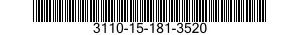 3110-15-181-3520 RETAINER AND ROLLERS,BEARING 3110151813520 151813520