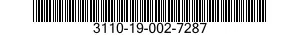 3110-19-002-7287 BEARING,BALL,THRUST 3110190027287 190027287