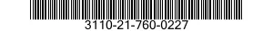 3110-21-760-0227  3110217600227 217600227
