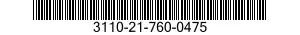 3110-21-760-0475 WASHER,KEY 3110217600475 217600475