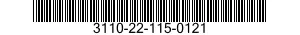 3110-22-115-0121 BEARING,ROLLER,CYLINDRICAL 3110221150121 221150121