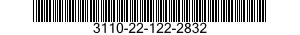 3110-22-122-2832 BEARING,BALL,ANNULAR 3110221222832 221222832