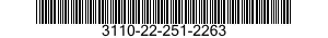 3110-22-251-2263  3110222512263 222512263