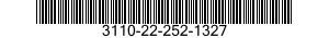 3110-22-252-1327  3110222521327 222521327