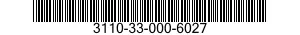 3110-33-000-6027 BEARING,ROLLER,THRUST 3110330006027 330006027