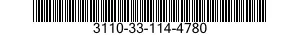 3110-33-114-4780 BEARING,BALL,THRUST 3110331144780 331144780