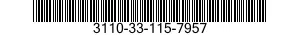 3110-33-115-7957 BEARING,ROLLER,THRUST 3110331157957 331157957