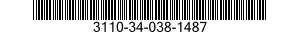 3110-34-038-1487 BEARING,ROLLER,TAPERED 3110340381487 340381487