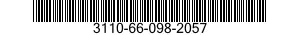 3110-66-098-2057 PLATE,RETAINING,BEARING 3110660982057 660982057