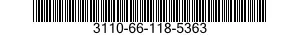 3110-66-118-5363 RING,BEARING,INNER 3110661185363 661185363