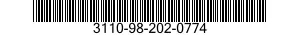 3110-98-202-0774  3110982020774 982020774