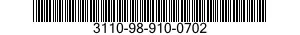 3110-98-910-0702  3110989100702 989100702