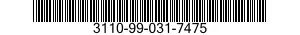 3110-99-031-7475 BEARING,BALL,ANNULAR 3110990317475 990317475
