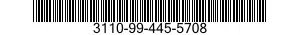 3110-99-445-5708  3110994455708 994455708