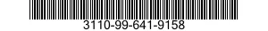 3110-99-641-9158 RING,BEARING,OUTER 3110996419158 996419158