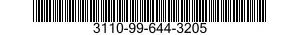 3110-99-644-3205  3110996443205 996443205