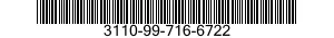 3110-99-716-6722 BEARING,BALL,ROD END 3110997166722 997166722