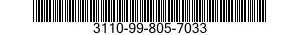 3110-99-805-7033 BEARING,ROLLER,CYLINDRICAL 3110998057033 998057033