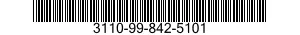 3110-99-842-5101 RING, BEARING, INNE 3110998425101 998425101