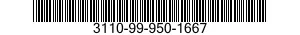 3110-99-950-1667  3110999501667 999501667