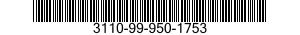 3110-99-950-1753 BEARING,BALL,THRUST 3110999501753 999501753