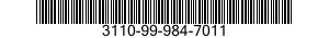 3110-99-984-7011 BEARING,SLEWING RING 3110999847011 999847011