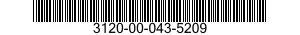 3120-00-043-5209  3120000435209 000435209