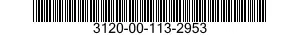 3120-00-113-2953 BEARING,WASHER,THRUST 3120001132953 001132953