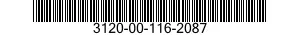 3120-00-116-2087  3120001162087 001162087
