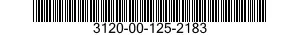3120-00-125-2183  3120001252183 001252183