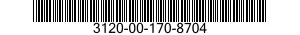 3120-00-170-8704 BEARING HALF,SLEEVE 3120001708704 001708704