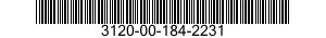 3120-00-184-2231  3120001842231 001842231