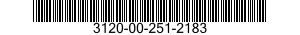 3120-00-251-2183  3120002512183 002512183