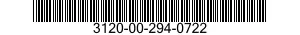 3120-00-294-0722  3120002940722 002940722