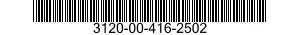 3120-00-416-2502  3120004162502 004162502
