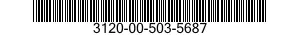 3120-00-503-5687 BUSHING,MACHINE THREAD 3120005035687 005035687