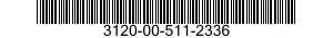 3120-00-511-2336 BEARING HALF,WASHER,THRUST 3120005112336 005112336